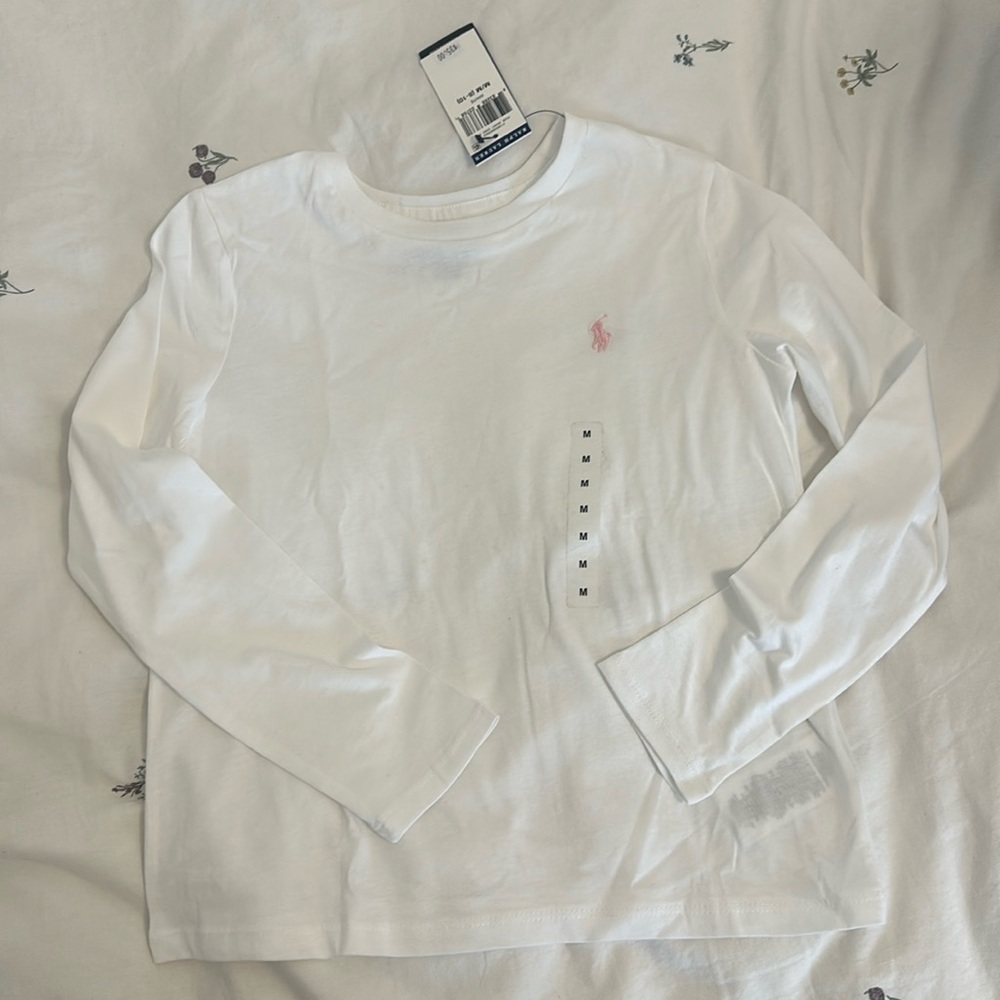 Ralph Lauren girls tee. Sz M (8-10)